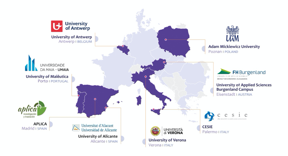 Mappa dei partners Uni4equity