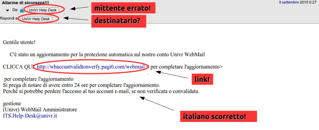 screenshot di esempio