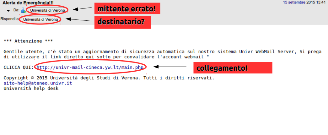 screenshot di esempio